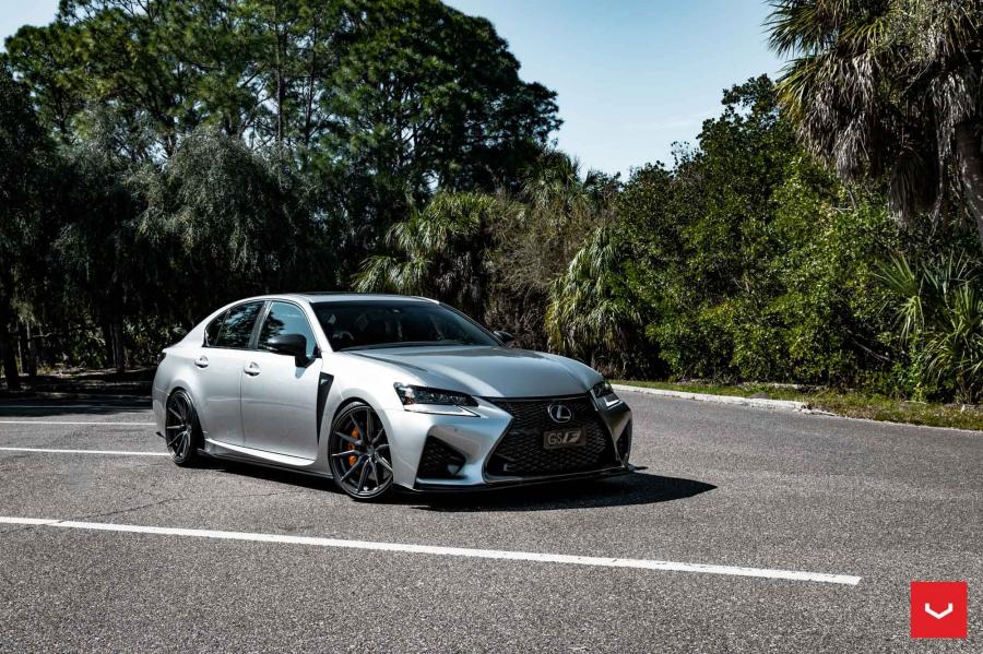  Lexus GS F on Vossen Wheels (HF-3) 2019 года  (фото 1 из 31)